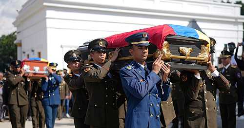 Venezuela holds mass funeral for soldiers killed in US military operation | Africanews