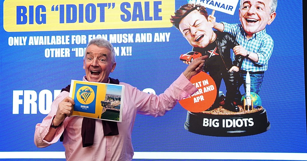 Ryanair boss O
