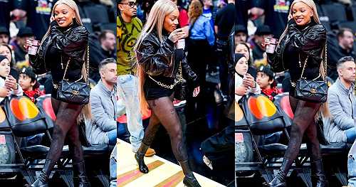 Steal The Look: GloRilla Courtside at the Wizards vs Raptors Game