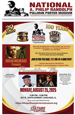 (BPRW) Pullman Porter Museum Culminates the 100th Anniversary of the Brotherhood of the Sleeping Car Porters (BSCP) and its 30th Anniversary with a Creative, One-of-a Kind Tribute featuring an "Oscar Micheaux Presents” Film Screening and Reception | Black PR Wire, Inc.