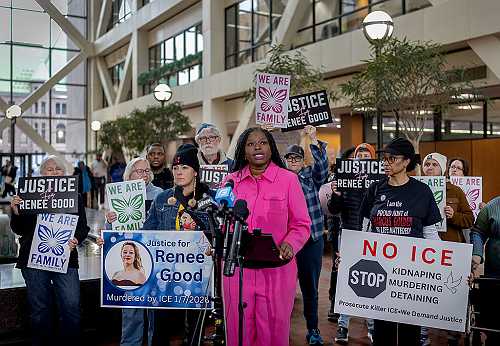 DOJ Arrests Black Woman Organizer Of Anti-ICE Church Protest