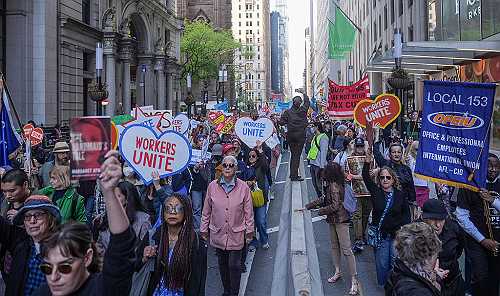Thousands Expected To Attend May Day Protests&nbsp;Across US