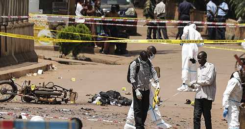 Uganda: Two suspected terrorists killed in blast near church | Africanews