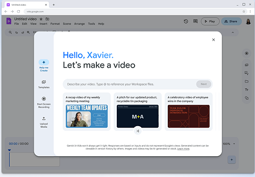 Google makes it easier to edit Drive videos with a new Vids shortcut button | TechCrunch
