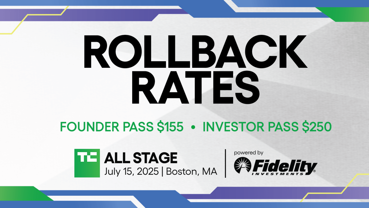 TechCrunch All Stage brings back early launch prices for a limited time