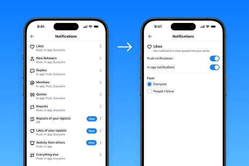 Bluesky users can customize their notifications, including activity alerts from their favorite accounts | TechCrunch