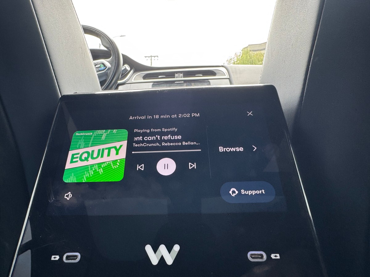 Waymo finally has a music experience worthy of its robotaxi | TechCrunch