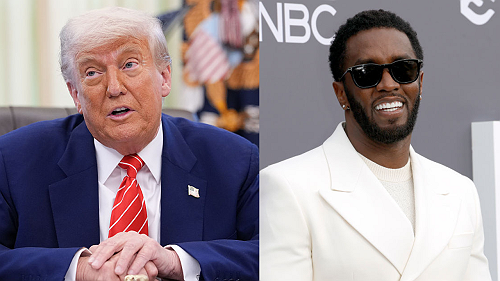 Trump provides coy response when asked if he would pardon Diddy