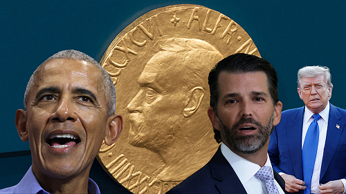 Trump Jr. says Barack Obama getting Nobel Peace Prize over his father is affirmative action