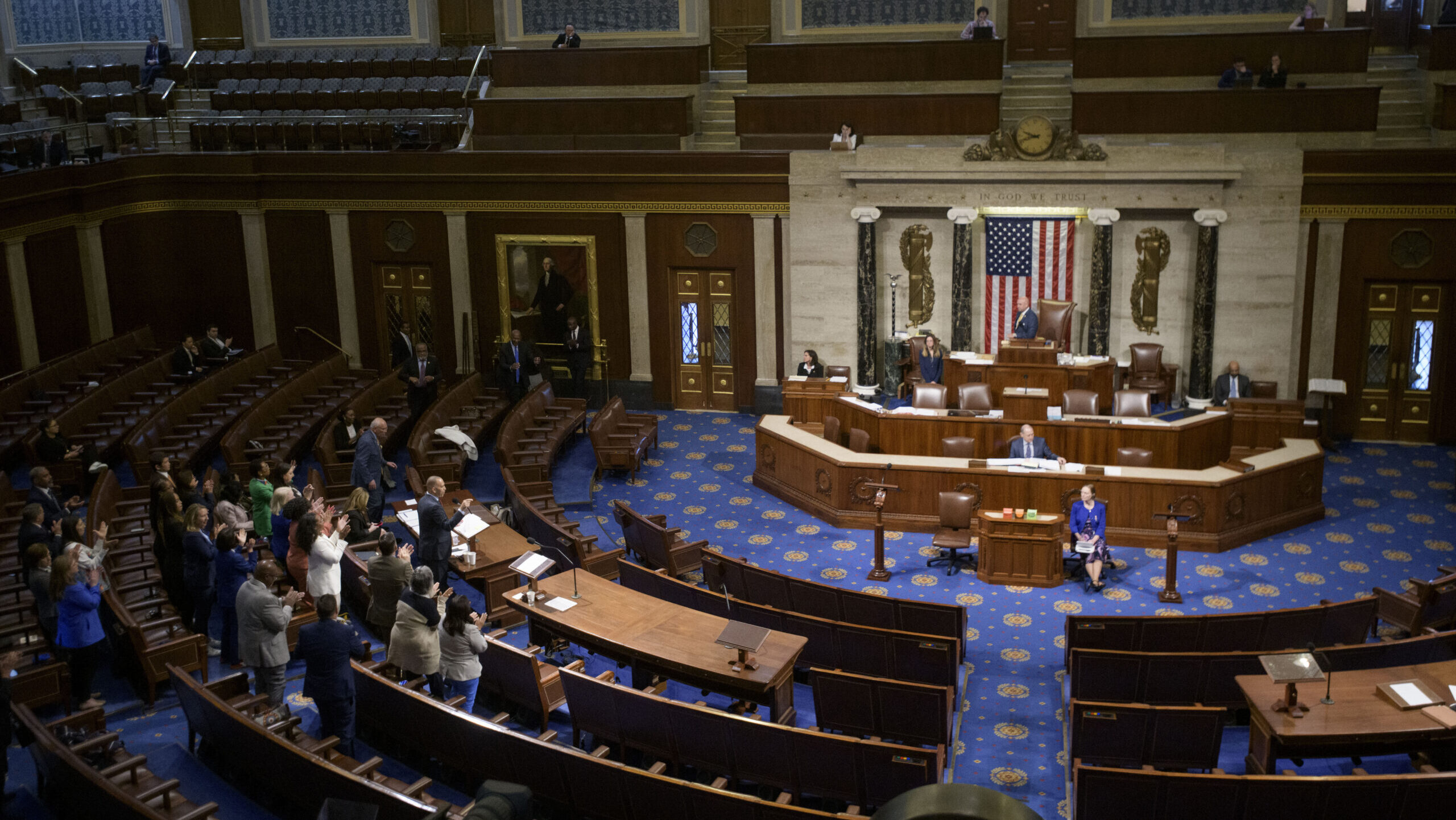 The House gives final approval to Trump