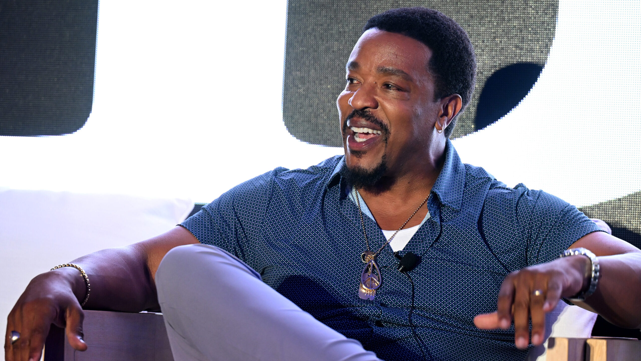 Russell Hornsby tears up remembering his mother: ‘She was so tired’ — and that fuels his work on ‘BMF’