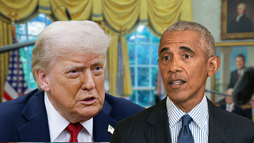 Trump accuses Obama of trying to 