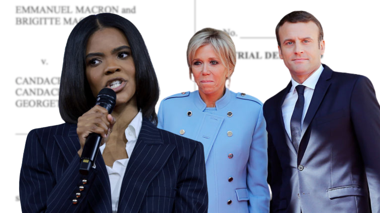 Candace Owens slapped with lawsuit for claiming French president