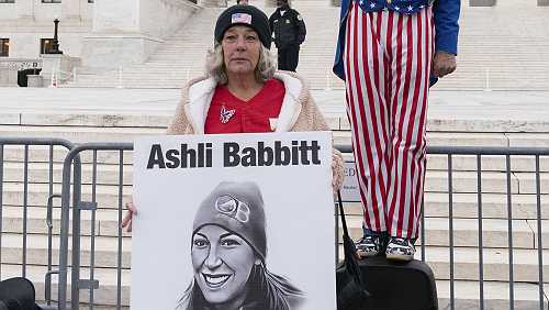 US offers military funeral honors to Capitol rioter Ashli Babbitt