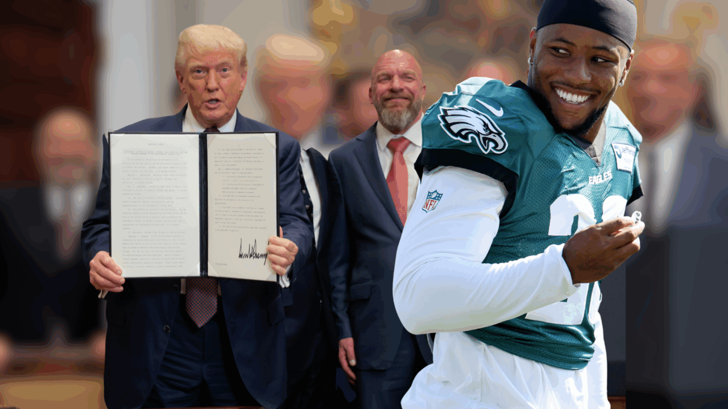 Saquon Barkley ‘shocked’ to hear Trump mention him as part of president’s youth fitness council, clarifies he’s not joining