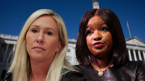 Jasmine Crockett hits back after Marjorie Taylor Greene says she doesn