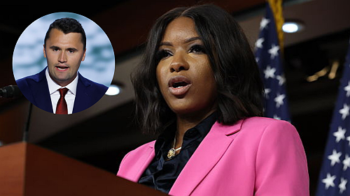 Charlie Kirk called Jasmine Crockett a 