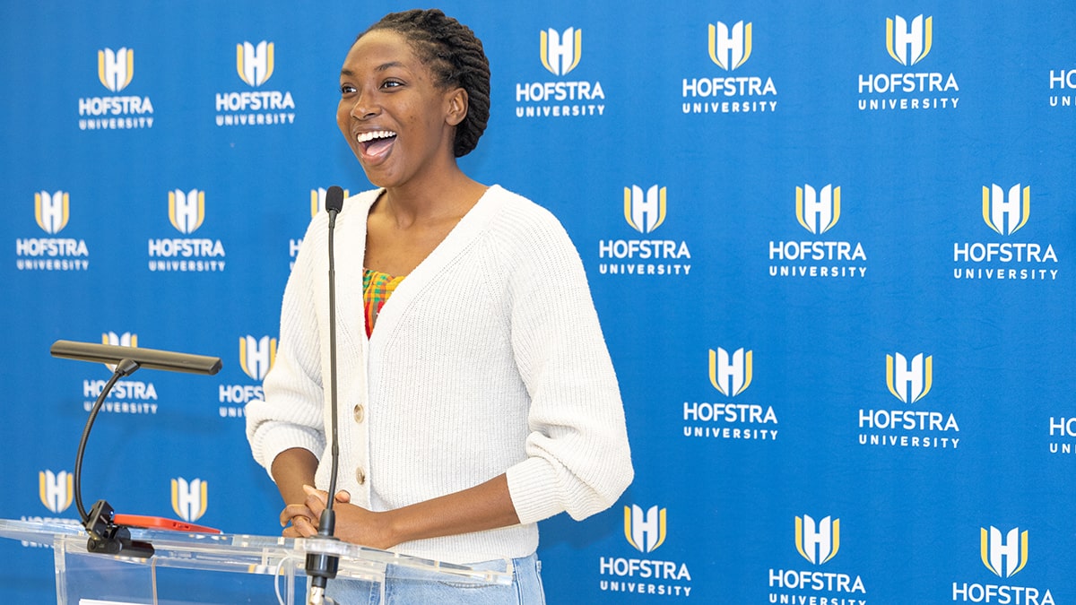 Hofstra’s first Rhodes Scholar is a Black woman — and she’s changing the future of science