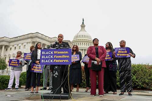 Black women are building community as career doors quietly close