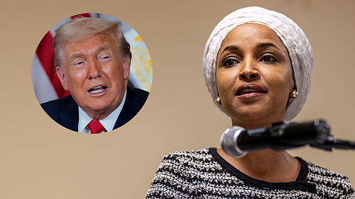 Trump suggests attack on Rep. Ilhan Omar was a hoax she staged herself