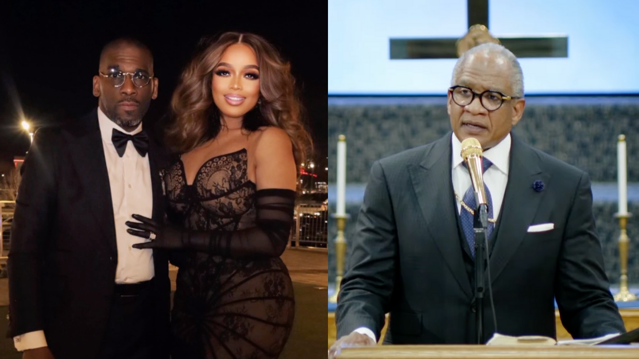 Bishop Patrick Wooden weighs in on Pastor Jamal Bryant’s wife dress controversy, drawing online backlash