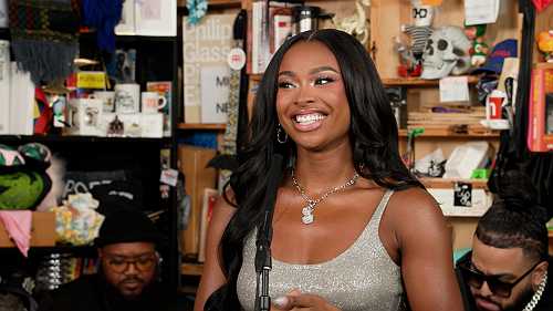 Coco Jones savors her Tiny Desk moment: 