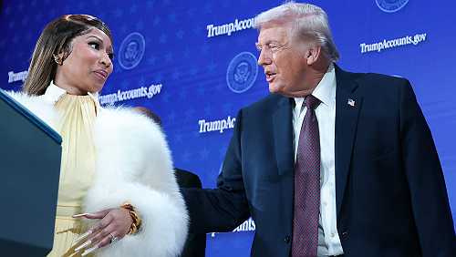 Nicki Minaj says her political pivot was fueled by the ‘bullying’ President Trump faced