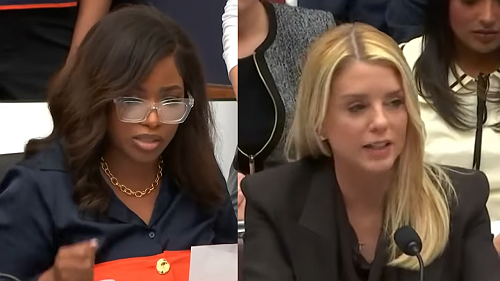 Jasmine Crockett walks out on AG Bondi during tense exchange over Trump