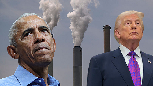 President Obama reacts to Trump rolling back environmental rule he established in 2009: 