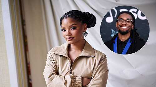 Halle Bailey spotted arm-in-arm with Scott Bridgeway in red carpet debut—here