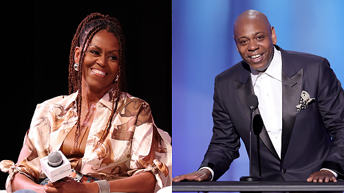 Dave Chappelle and Michelle Obama take jabs at Trump in 