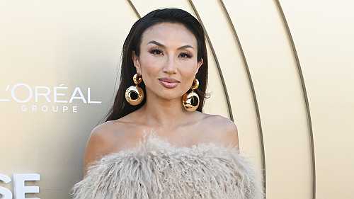 Too Cute! The Internet Gushes Over Footage Of Monaco Serenading Jeannie Mai With Kisses