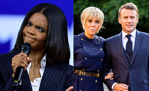 Candace Owens Reacts After French President & His Wife Sue Her For Saying She Was Born Male (WATCH)