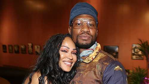 Oop! Footage Of Jonathan Majors Checking Man Who Asked For Meagan Good