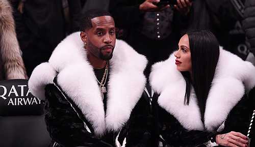 Oop! Erica Mena Hurls "Deadbeat" Dad Accusations At Safaree Samuels After He Turns Up At Chris Brown Concert (VIDEO)