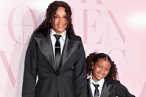 Ciara Gets Coy As Daughter Sienna Picks 