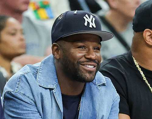 Future Champ! Floyd Mayweather Shows Of Grandson Kentrell Jr.