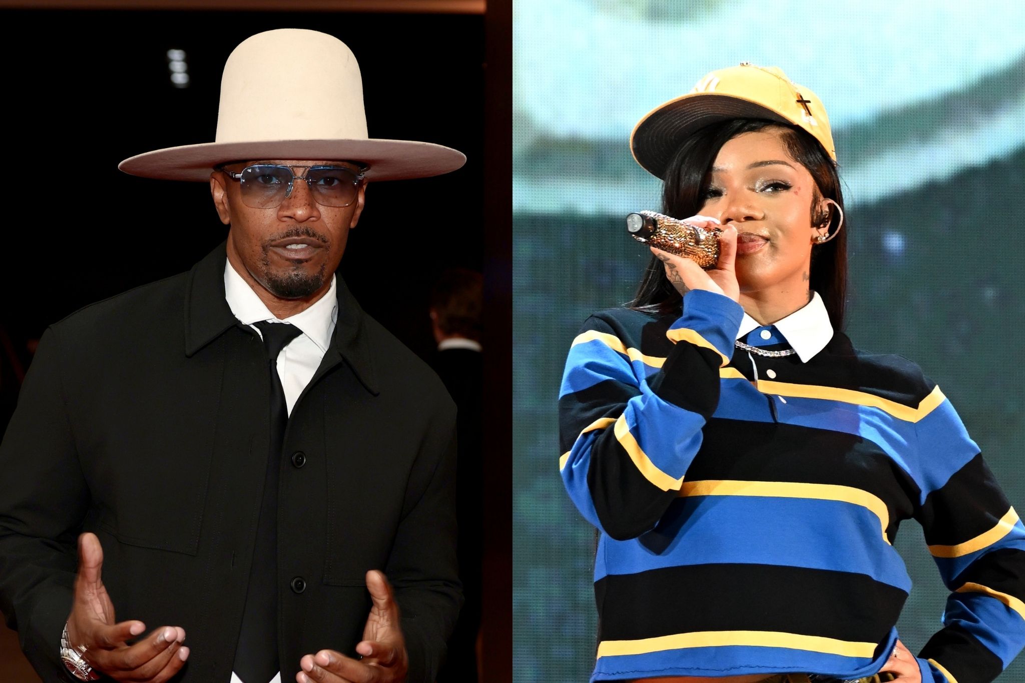 Aht! Aht! Jamie Foxx Goes HAM After Someone Allegedly Threw A Bottle At GloRilla During His Daughter