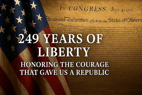 Why America Remains the Greatest Nation: A Reflection Before Our 249th Independence Day.