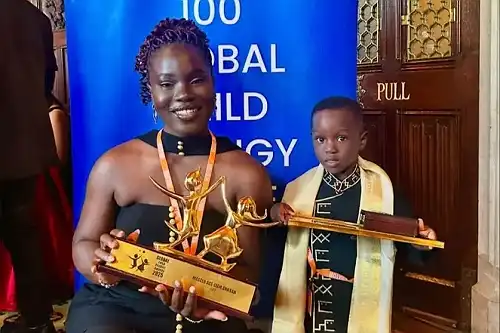 Two-Year-Old Ghanaian Artist Ace-Liam Wins 2025 Global Child Prodigy Award