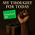 Post: My Thought for Today