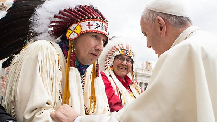 first nations people visit rome