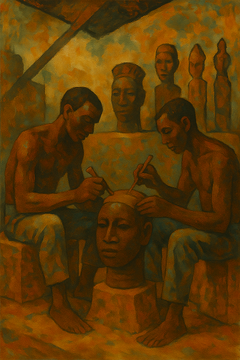 The Real Bronze Bombers  The Untold History of the Benin Master Casters.