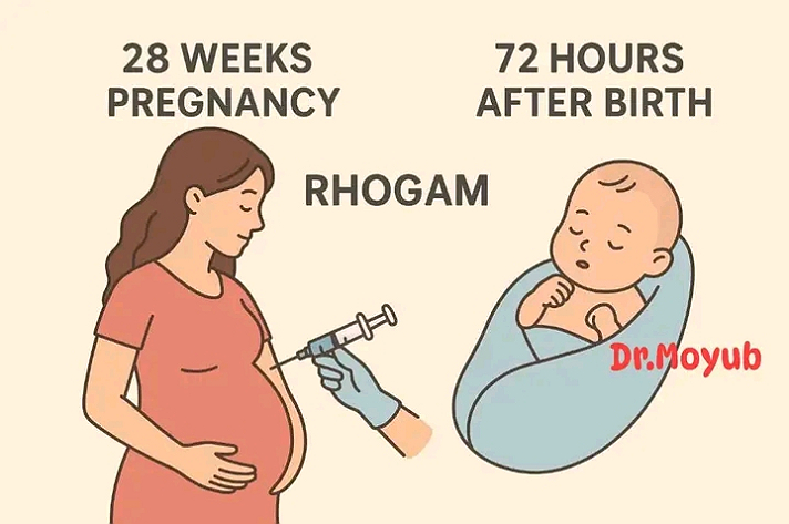 If your blood group is Rhesus Negative (O-, A-, B-, or AB-), you need to take note 👇💉...