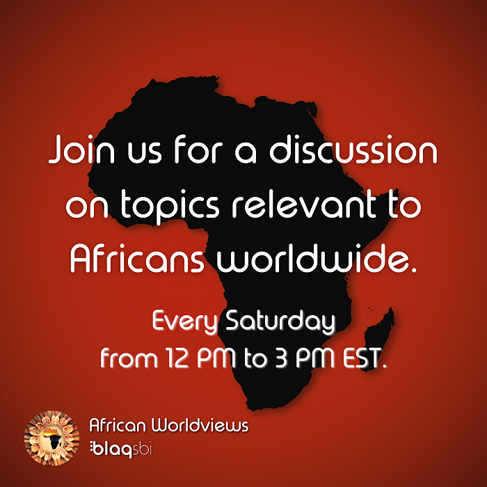 African Worldviews Discussion - Open Table Discussion.  - May 11, 2024