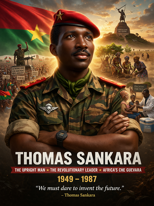 🇧🇫 Thomas Sankara — Brief StoryThomas Sankara was one of Africa’s most bold and honest...