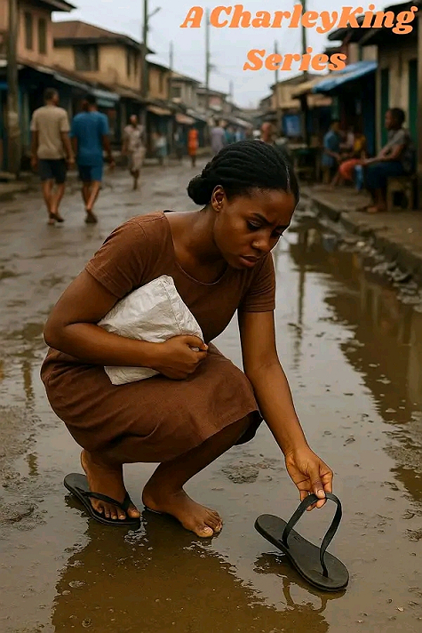 THE BROKEN SLIPPER (A Short Story)The rain had just stopped in Ajegunle, leaving behind puddles...
