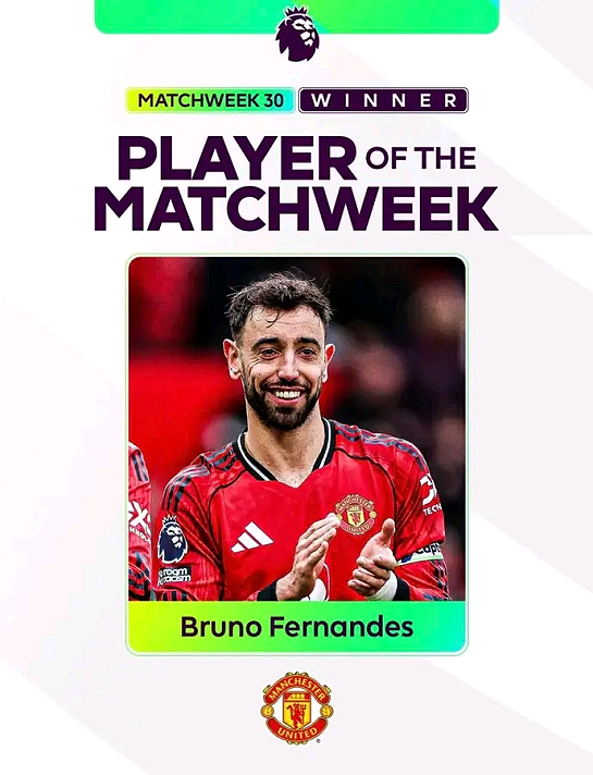 Congratulations to Bruno Fernandes