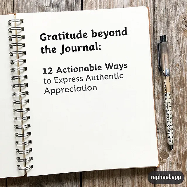 Gratitude Beyond the Journal