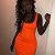 Post: Orange + dark skin = extraordinary😍😍 #entertainment #blackwomenaresexy #news #viral